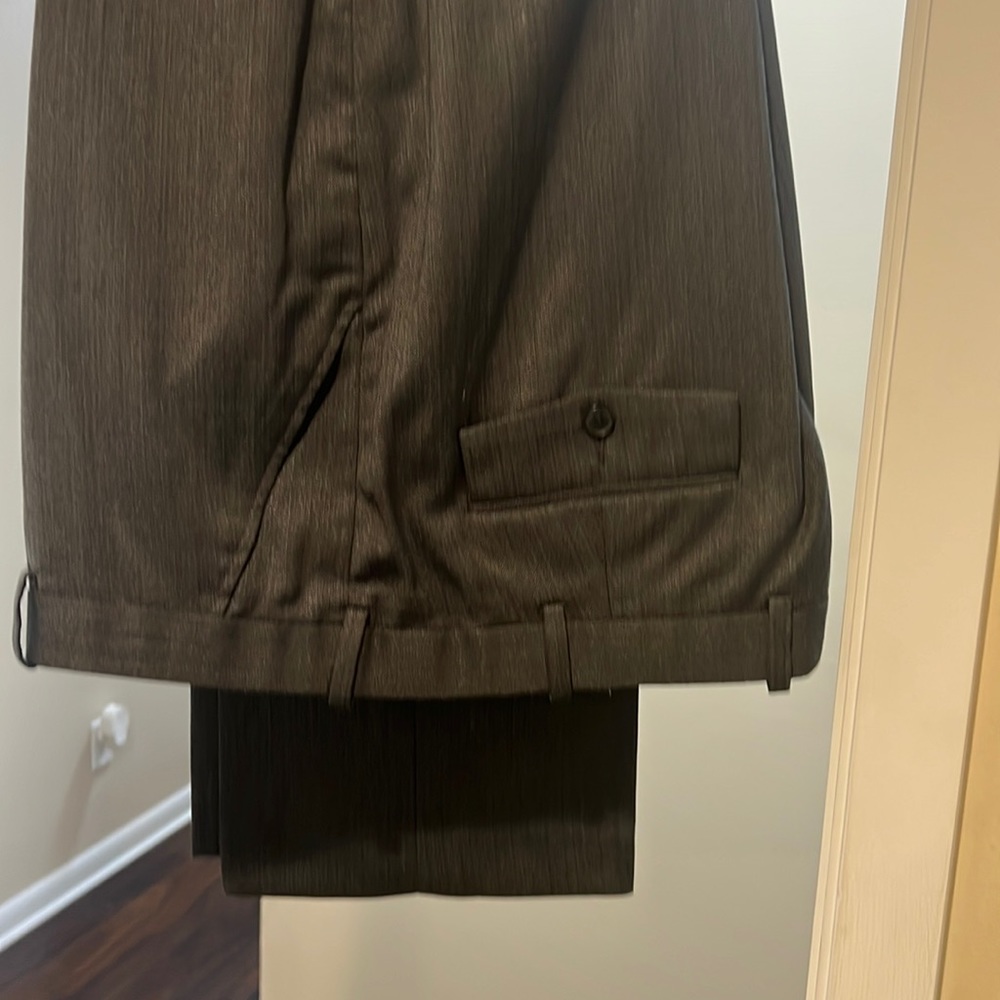 Charcoal dress pants from Perry Ellis!